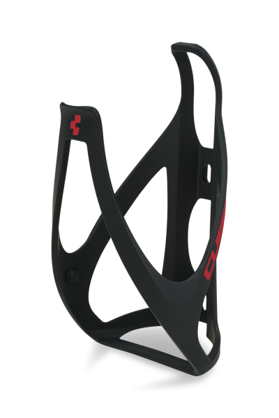 Флягодержатель CUBE Flaschenhalter HPP matt black´n´red