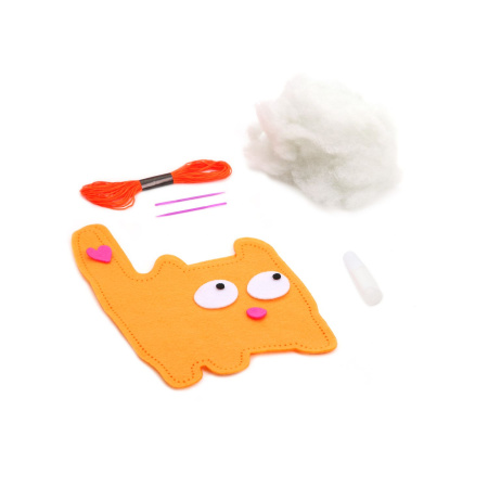 Кот - игрушка из фетра Досуг с Буки Bondibon