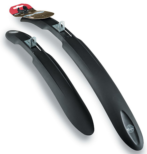 Комплект крыльев AUTHOR AXP-04-24/26, 8-16060001, пластик 24-26", черные (Португалия)