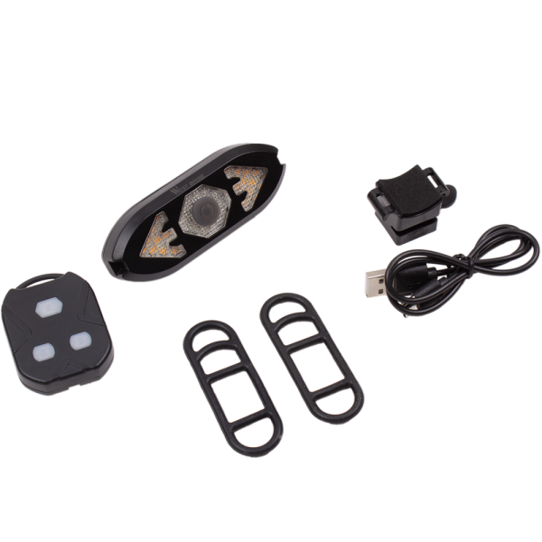 Велофонарь задний West Biking, 100 лм, USB-подзарядка, 3 режима работы