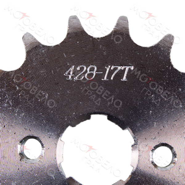 Звезда ведущая 428-17зуб. (d18-20; 2х34) CG,CB-125/250сс (157FMI, 162FMJ, 163FML, 167FMM)