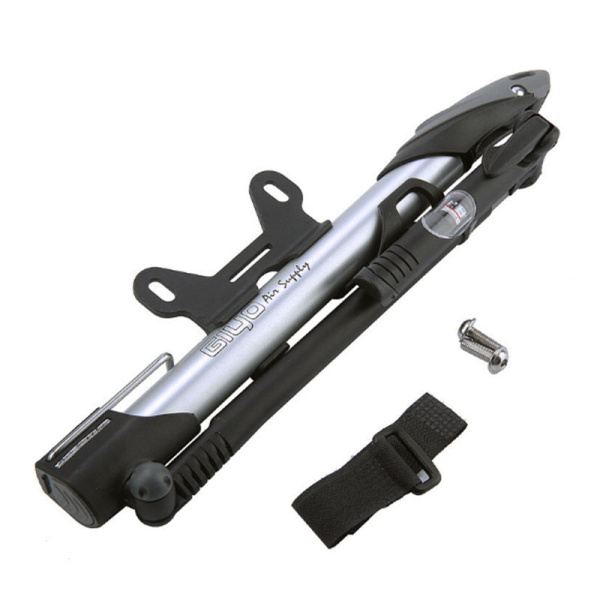 Насос 6-190071 GM-71 алюм. с маном. с телескоп. шлангом. универ. гол-ка, Т-ручка, с ножным упором, с