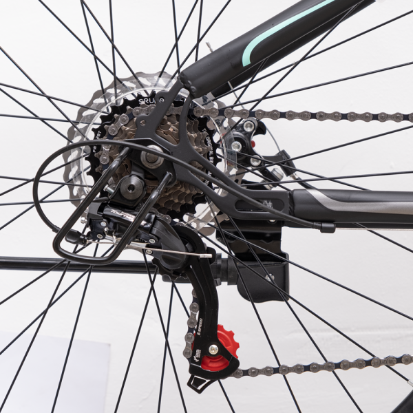 Велосипед AMOWARE (27,5 рост 17") Черный/бирюзовый