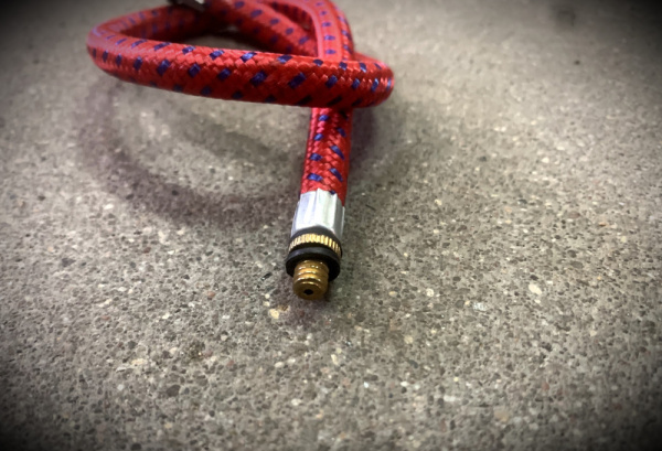 Шланг для велосипеда (003) , 280мм, A/V, резьба на 5"