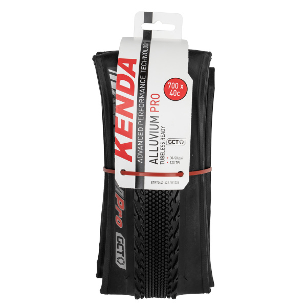 Покрышка 700х40С 5-521760 (40-622) K1226 ALLUVIUM PRO GRAVEL BIKE tubeless ready, GCT, КЕВЛАР (складная), низкий 120 TPI KENDA