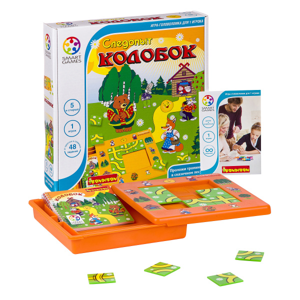 Следопыт Колобок - логическая игра Bondibon SMARTGAMES