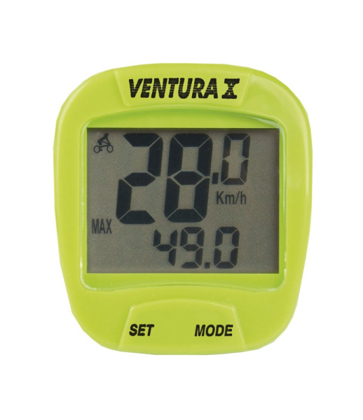 Велокомп. 5-244555 10 ф-ций  ЗЕЛЕНЫЙ VENTURA Х