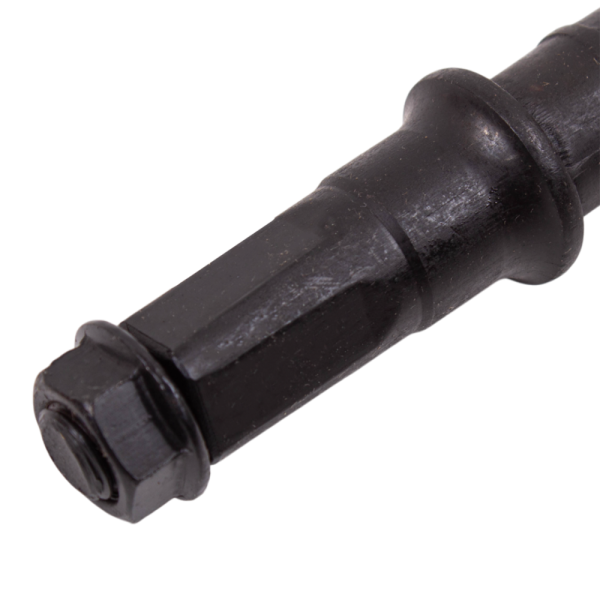 Вал каретки горного под гайку