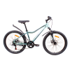 Велосипед GREENLAND DEMETRA 7S SUS, 24", рама 14", зеленый, горный, для взрослых