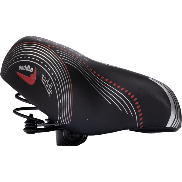 Седло SX-AZ-046 велосипедное мягкое широкое, 268*230,MM