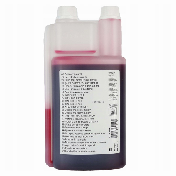 Масло для двухтактных двигателей STIHL HP 2-STROKE ENGINE OIL, 1 литр, 0781 319 8411 