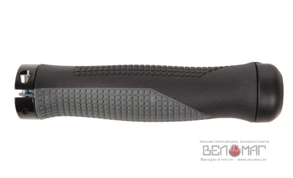 Грипсы CUBE Natural Fit Race черный&серый