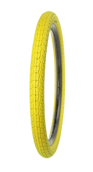 Покрышка 20х1,95 (50-406) KENDA KRACKPOT K907, 5-527217, низкий ЖЕЛТАЯ