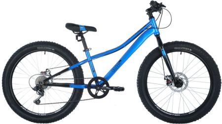 Велосипед NOVATRACK DOZER STD 24" синий, сталь, р-р 12", 6 ск