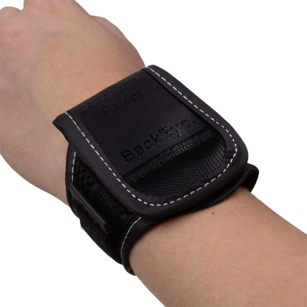 Велосипедное зеркало заднего вида с ремешком-липучкой на руку, 9*8*2.5cм, West biking