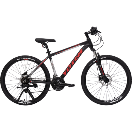 Велосипед TOTEM glory200 26*17" black/red