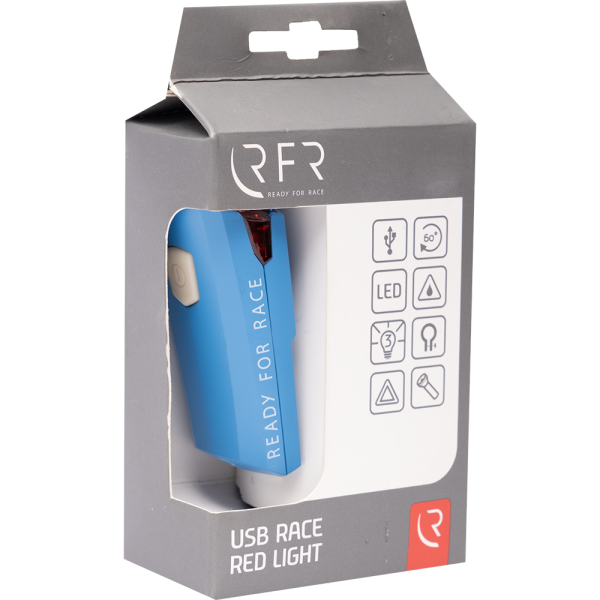 Фонарь RFR USB велосипедный 13935