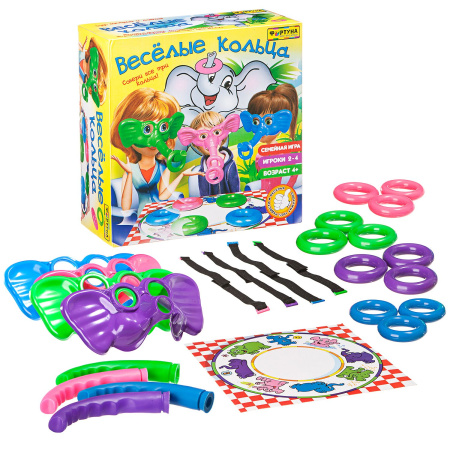Веселые кольца - настольная семейная игр