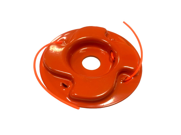 Головка косильная для бензотриммера, металлическая, серия Паук, усиленная Тип D, посадка 25,4 мм