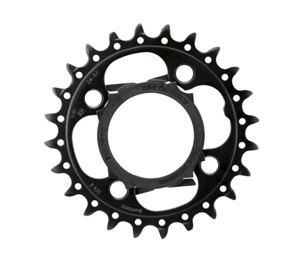 Шатуны Shimano Deore FC-M522, Octalink, 42/32/24T, 170мм, 3х10 ск., без защиты.