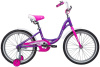 Велосипед  NOVATRACK 20", ANGEL, фиолетовый, алюм.рама., тормоз нож, крылья