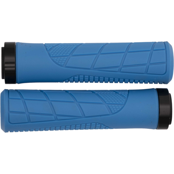 Ручки 00-170566 на руль H6 OneSideLock 135мм резиновые, новый антискольз. дизайн, c 1 черн. фикс. си