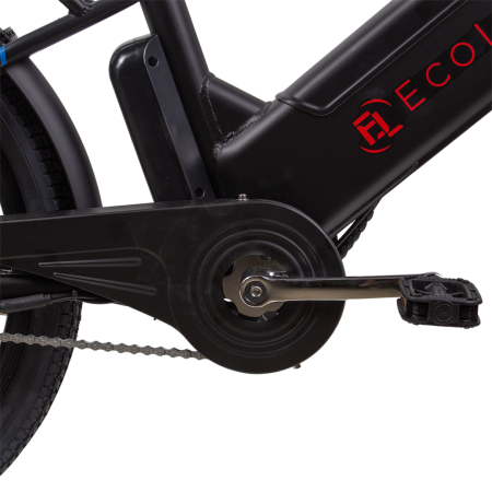 Электровелосипед 24" Ecoliner Okami 240W 36V 10.4ah (с передней и задней корзиной)
