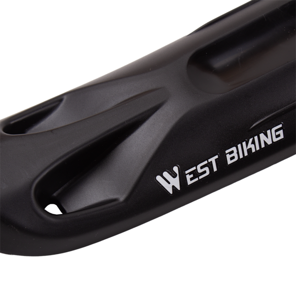 Комплект крыльев West Biking для велосипедов с 24-27", неломкий пластик