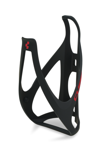 Флягодержатель CUBE Flaschenhalter HPP matt black´n´red