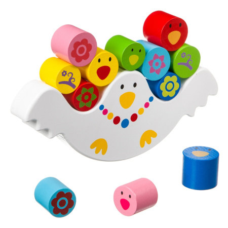 Развивающие игры из дерева Bondibon Игра-баланс ПТИЧКА