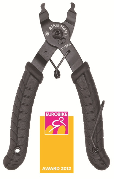 Клещи BIKEHAND YC-335CO, 6-160335, для замыкания/размыкания замка цепи, антискользящие рукоятки