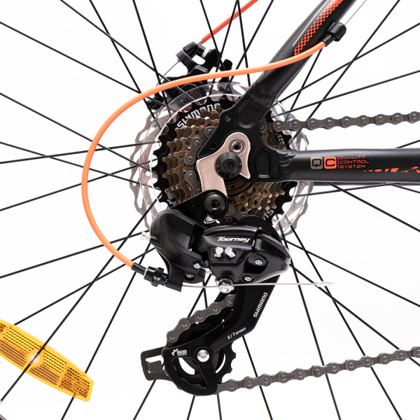 Велосипед AIST Rocky 1.0 Disс/26/18/черно-красный/2023