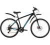 Велосипед FOXX 27.5" ATLANTIC D черный, алюминий, размер 20"