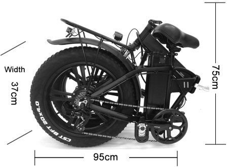 20" Hobbit 48V  Электровелосипед в комплекте
