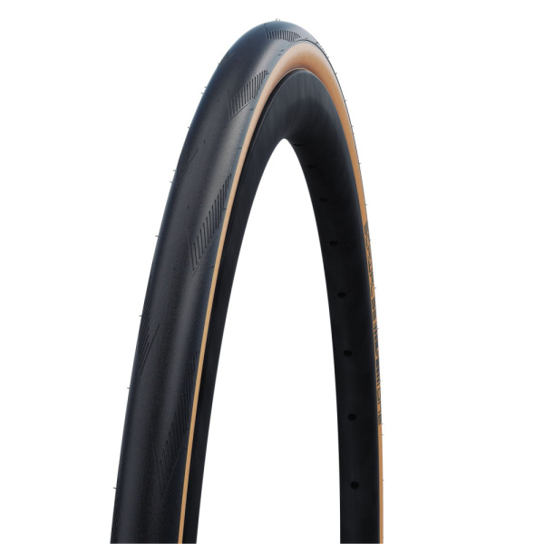 Покрышка. 700x25C (25-622) 05-11654139  ONE TLE Perf, RaceGuard, MicroSkin, (кевлар/складная) TLE B/CL-SK HS462 ADDIX 67EPI бесцветная боков SCHWALBE