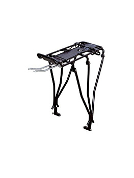 Багажник 00-170325 алюм.H019 27,5-28" 3-х стоечн. сборный, для диск торм. черный HORST