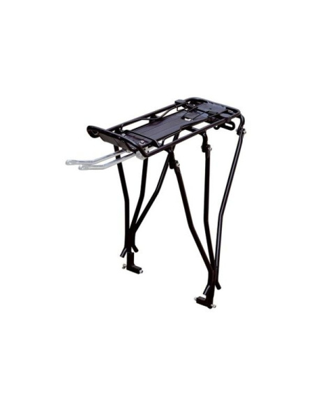 Багажник 00-170325 алюм.H019 27,5-28" 3-х стоечн. сборный, для диск торм. черный HORST