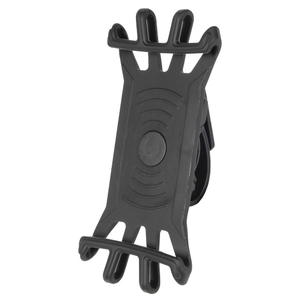 Держатель для смартфона 5-122580 СИЛИКОН. 3,5"-6,5" вращ.360, крепл. на руль или вынос черный M-WAVE