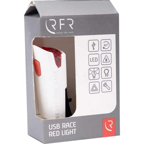 Фонарь RFR CUBE велосипедный USB арт 13924