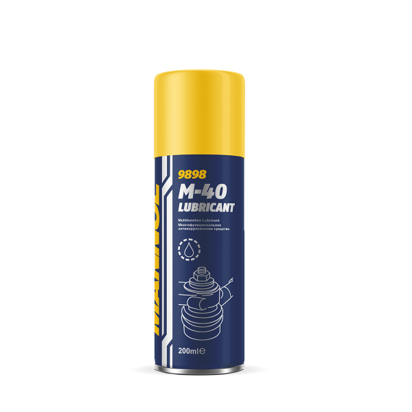 Средство многофункциональное антикоррозионное 200мл Mannol 9898 М-40 Lubricant/Multifunktion Anti-Rost