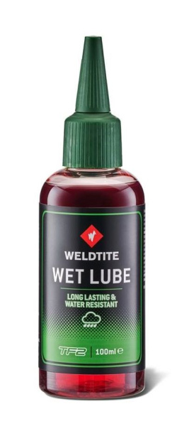 Смазка 7-03137 синтетич.основа, влаж. погода для цепи/тросов/перекл. TF2 EXTREME WET CHAIN LUBRICANT 100мл WELDTITE (Англия) NEW DESIGN