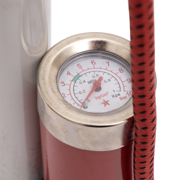 Насос напольный, манометром PAC 38x500, алюм., авто ниппель