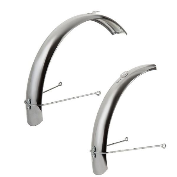 Комплект щитков 18" (перед и зад) хром