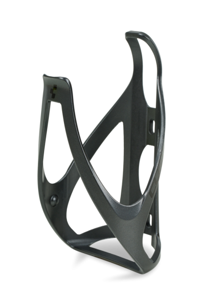 Флягодержатель CUBE Flaschenhalter HPP matt irridium´n´glossy black