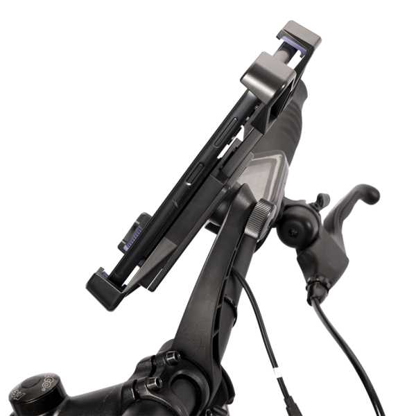 Держатель для мобильного телефона PB07-AE, силикон. вставка для ударопрочности, 4 зажима зажаты, вращение на 360 градусов, совместимость: велосипеды, 