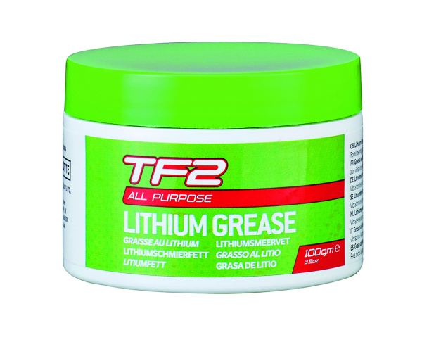 Смазка 7-03004 литиевая TF2 LITHIUM GREASE густая для всех типов подшипников 100г (10) WELDTITE (Анг