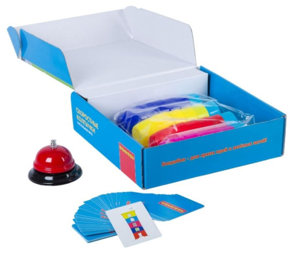 Настольная игра Bondibon «СОБЕРИ КОЛПАЧКИ»