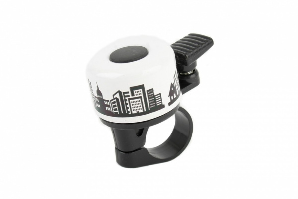 Звонок, ударный, (Город), KLONK, белый, 10419