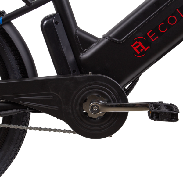 Электровелосипед 24" Ecoliner Okami 240W 48V 13ah (с передней и задней корзиной)