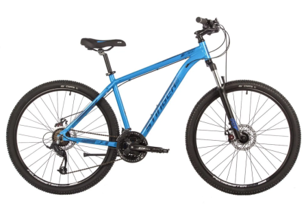 Велосипед STINGER 27.5" ELEMENT EVO синий, алюминий, размер 18"